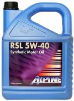 Zdjęcia - Olej silnikowy Alpine RSL 5W-40 4 l