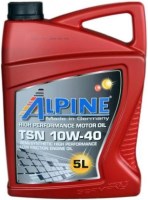 Фото - Моторне мастило Alpine TSN 10W-40 5 л