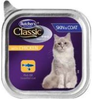 Zdjęcia - Karma dla kotów Butchers Adult Classic Pro Skin and Coat Chicken 0.1 kg 
