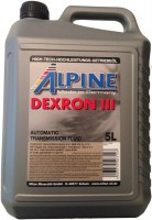 Фото - Трансмісійне мастило Alpine ATF Dexron III 5 л