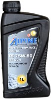 Фото - Трансмісійне мастило Alpine Syngear 75W-90 1 л