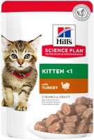 Zdjęcia - Karma dla kotów Hills SP Kitten Turkey Pouch 