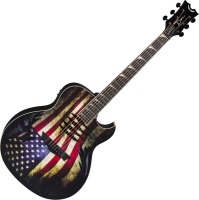 Zdjęcia - Gitara Dean Guitars Mako Dave Mustaine A/E USA Flag 