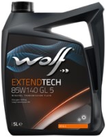 Zdjęcia - Olej przekładniowy WOLF Extendtech 85W-140 GL5 5 l