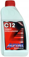 Фото - Охолоджувальна рідина Alpine Kuhlerfrostschutz C12 Red 1 л