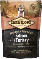 Zdjęcia - Karm dla psów Carnilove Puppy Large Breed Salmon/Turkey 1.5 kg