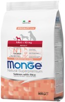 Zdjęcia - Karm dla psów Monge Speciality Mini Adult Salmon/Rice 0.8 kg