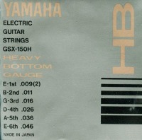 Zdjęcia - Struny Yamaha GSX150H 