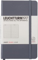 Notatnik Leuchtturm1917 Ruled Notebook Pocket Grey 