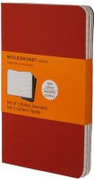 Фото - Блокнот Moleskine Set of 3 Ruled Cahier Journals Large Red 