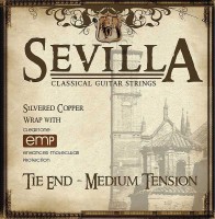 Фото - Струни Cleartone Sevilla Tie End Medium Tension 