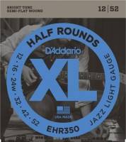 Struny DAddario XL Half Rounds Jazz 12-52 