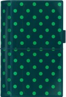 Фото - Щоденник Filofax Domino Personal Patent Green 