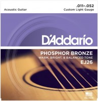 Фото - Струни DAddario Phosphor Bronze 11-52 