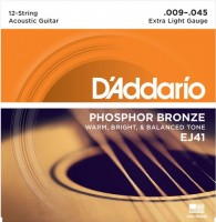 Струни DAddario Phosphor Bronze 12-String 9-45 