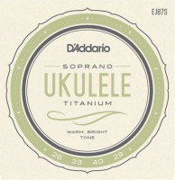 Struny DAddario Titanium Ukulele Soprano 
