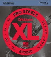 Струни DAddario XL ProSteels Bass 55-110 
