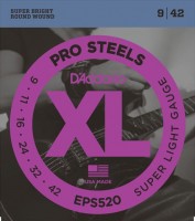 Струни DAddario XL ProSteels 9-42 