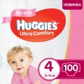 Huggies Ultra Comfort Girl 4 / 100 pcs 