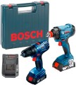 Bosch GDX 180-LI + GSR 180-LI Professional 06019G5222 