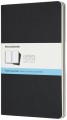 Moleskine Set of 3 Dots Cahier Journals Large Black 