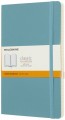 Moleskine Ruled Notebook Large Soft Ocean Blue 