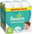 Pampers Active Baby 6 / 128 pcs 