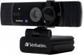 Verbatim Webcam with Dual Microphone Autofocus Ultra HD 