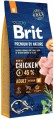 Brit Premium Adult M 15 кг