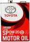 Toyota Motor Oil 0W-20 SP/GF-6A Synthetic
