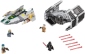 Lego Vaders TIE Advanced vs. A-Wing Starfighter 75150