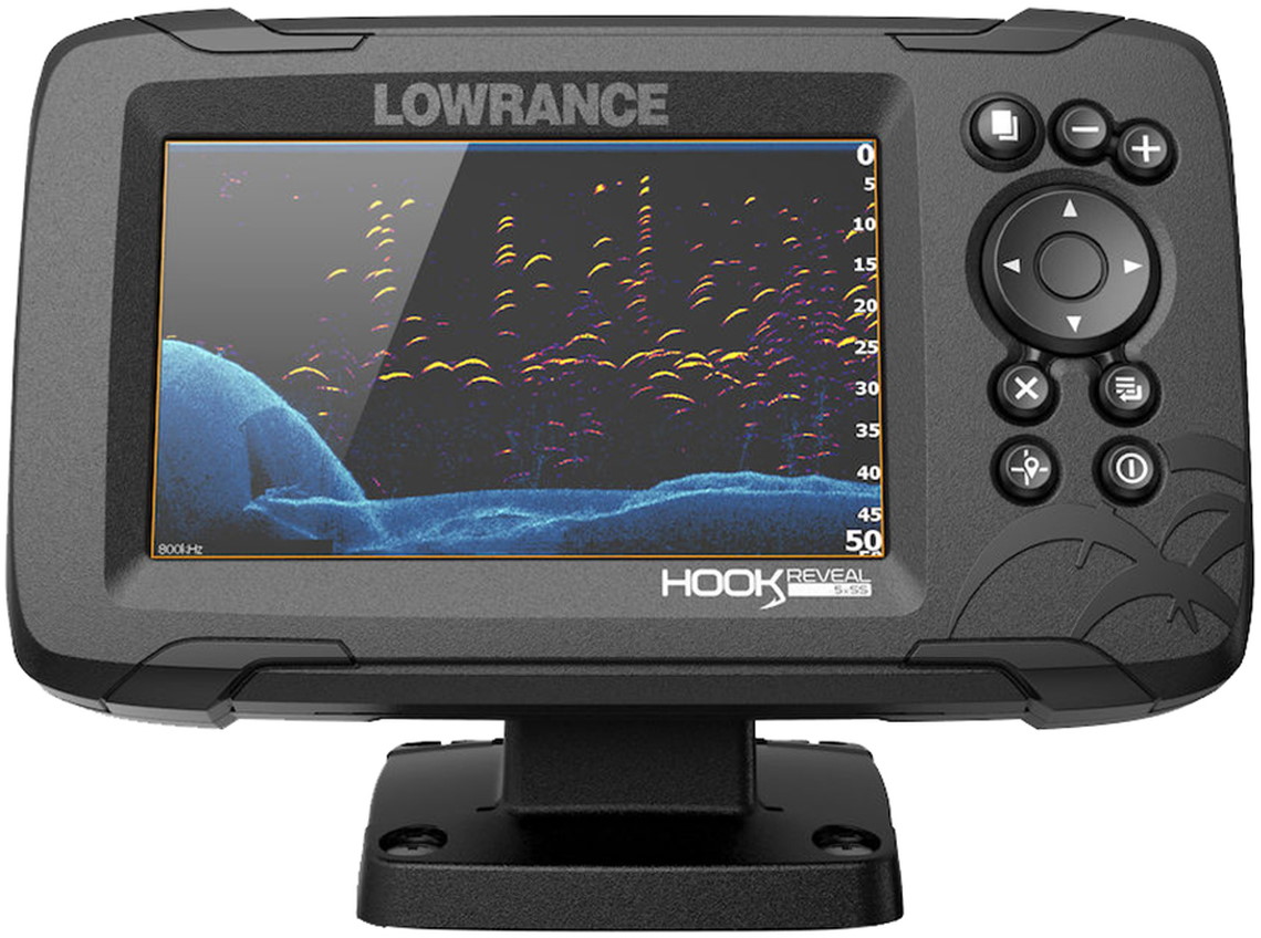 ▷ Lowrance Hook Reveal 5 HDI 83/200 CHIRP DownScan